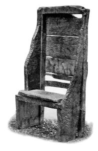 Bedes Stuhl, Jarrow, ca. 1920