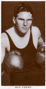 Ben Foord, südafrikanischer Boxer, 1938 von Unbekannt