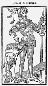 Bertrand du Guesclin aus Le Livre des faits de messire Bertrand du Guesclin, 1487