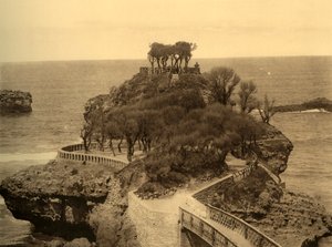 Biarritz - Le Rocher du Basta, ca. 1930