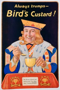 Birds Custard Werbung, 1927 von Unbekannt