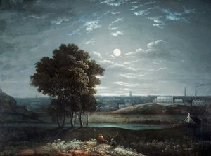 Birmingham bei Mondlicht