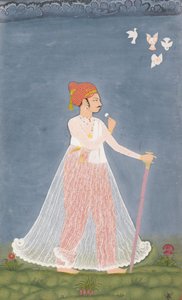 Bishen Singh als junger Mann, ca. 1780