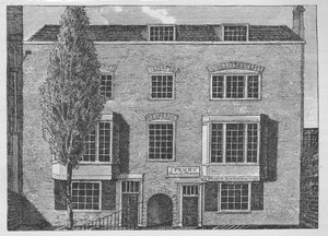 Haus von Bischof Burnet in St. Johns Square, Clerkenwell, London, um 1900