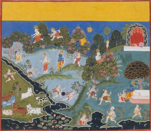 Blinde Kuh...aus einem verstreuten Bhagavata Purana von Unbekannt