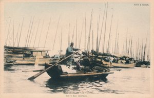 Boote und Sampans, um 1910 von Unbekannt
