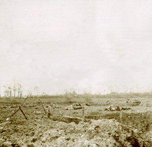 Leichen nach Angriff, ca. 1914-1918