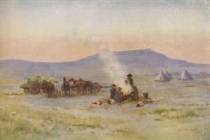 Burenlager auf der Veldt, 1924