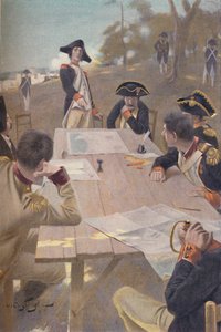 Bonaparte erklärt seinen Plan zur Einnahme von Toulon, 1793, 1896