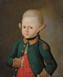Junger Unteroffizier des Preobraschenski-Regiments, Ende der 1760er Jahre von Unbekannt