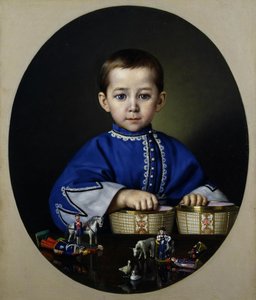 Junge aus der Familie Terlikov, 1870er-1880er