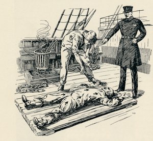 Brandmarkung eines Sträflings, 1829, 1934