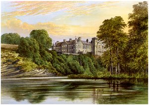 Brechin Castle, Brechin, Angus, Schottland, Heimat des Earl of Dalhousie, um 1880 von Unbekannt