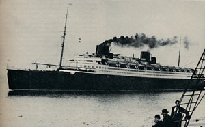 Bremen: Deutschlands Kandidat für die Geschwindigkeitsmeisterschaft auf See, ca. 1935 von Unbekannt