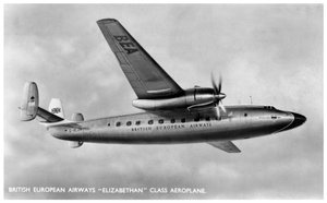 British European Airways Elizabethan Klasse Flugzeug von Unbekannt