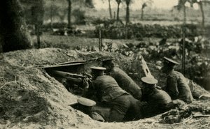 Britische Marine-Division in Antwerpen, Belgien, Erster Weltkrieg, 1914, ca. 1920