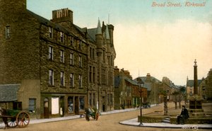 Broad Street, Kirkwall, Orkney, Schottland, 20. Jahrhundert von Unbekannt