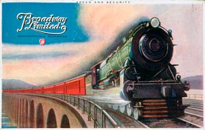 Broadway Limited, Pennsylvania Railroad, 1927 von Unbekannt