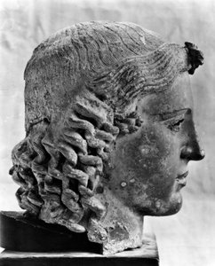 Bronzebüste des griechischen Gottes Apollo, um 460 v. Chr., 20. Jahrhundert von Unbekannt