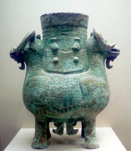 Bronzeritualgefäß, Shang-Dynastie, China, 12. Jahrhundert v. Chr. von Unbekannt