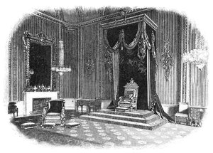 Buckingham Palace: Der Thronsaal, 1886 von Unbekannt