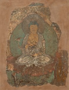 Buddha in der Predigthaltung