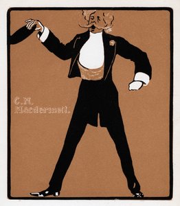 CH MacDermott 1845-1901, Music-Hall-Star, spätes 19. Jahrhundert