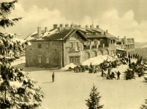 Seilbahnstation, Rax-Gebirge, Niederösterreich, um 1935 von Unbekannt