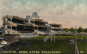 Kalkutta. Grand Stand Rennbahn, ca. 1930er Jahre von Unbekannt
