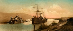 Suezkanal - Tussun-Kurve, um 1918-1939