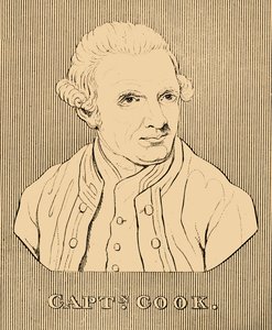 Kapitän Cook, 1728-1779, 1830 von Unbekannt