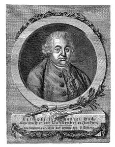 Carl Philipp Emanuel Bach, deutscher Komponist und Musiker von Unbekannt