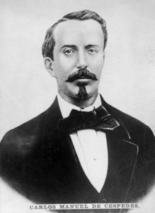 Carlos Manuel de Céspedes 1819-1874, Präsident der Republik Kuba in Waffen, ca. 1910 von Unbekannt