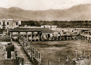 Caserma dei Gladiatori, Pompeji, Italien, ca. 1900er