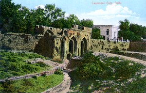 Kaschmir-Tor, Delhi, Indien, 20. Jahrhundert