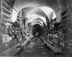 Katakomben der Kapuziner, Palermo, Italien, um 1910er Jahre