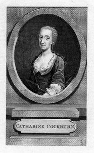 Catharine Trotter Cockburn 1679-1749, schottische Romanautorin, Dramatikerin und Philosophin, 19. Jahrhundert von Unbekannt