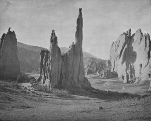 Kathedralenspitzen, Garten der Götter, Colorado, USA, ca. 1900