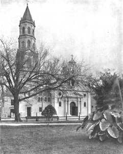 Kathedrale von St. Augustine, Florida, USA, ca. 1900