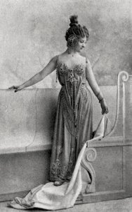 Cecile Sorel, französische Schauspielerin, 1893