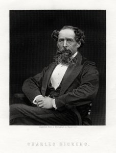 Charles Dickens, englischer Schriftsteller und Journalist von Unbekannt