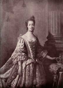 Charlotte Sophia von Mecklenburg-Strelitz, Königin Gemahlin von Georg III., 1761-1762, 1919