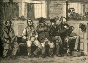 Chartisten in der Kirche, um 1839 um 1890 von Unbekannt
