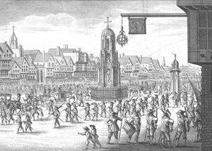 Cheapside, Kreuz und Wasserleitung von Unbekannt