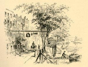Chelsea war damals ein Dorf am Flussufer, 1907