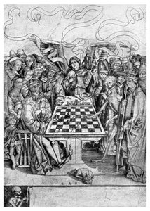 Schach: Der Tod setzt einem König Schachmatt
