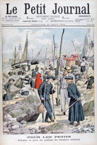 Kinderferienlager während der Schulferien, 1903