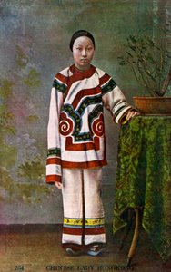 Chinesische Frau, Hongkong, 20. Jahrhundert