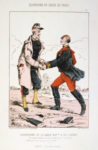 Chirurgen der Nationalgarde und der Armee, Belagerung von Paris, Deutsch-Französischer Krieg, 1870-1871