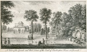 Chiswick House, Hounslow, London, 1750 von Unbekannt